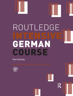 Couverture de l’ouvrage Routledge Intensive German Course