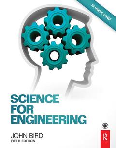 Couverture de l’ouvrage Science for Engineering, 5th ed