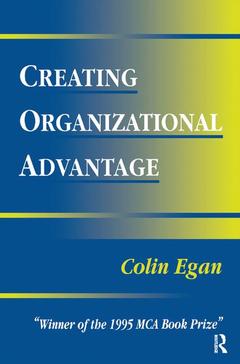 Couverture de l’ouvrage Creating Organizational Advantage