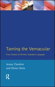 Couverture de l’ouvrage Taming the Vernacular