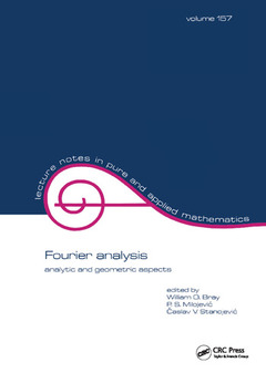 Couverture de l’ouvrage Fourier Analysis