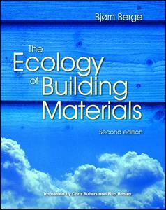 Couverture de l’ouvrage The Ecology of Building Materials