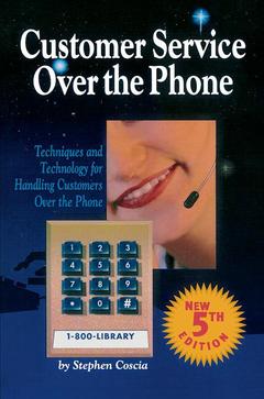 Cover of the book Customer Service Over the Phone