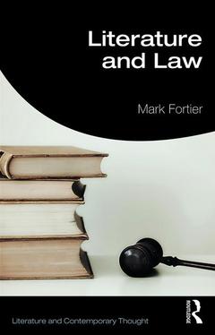 Cover of the book Literature and Law