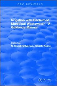 Couverture de l’ouvrage Irrigation With Reclaimed Municipal Wastewater - A Guidance Manual