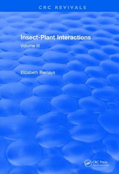Couverture de l’ouvrage Revival: Insect-Plant Interactions (1990)