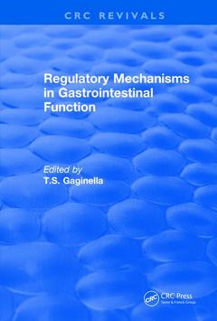 Couverture de l’ouvrage Revival: Regulatory Mechanisms in Gastrointestinal Function (1995)