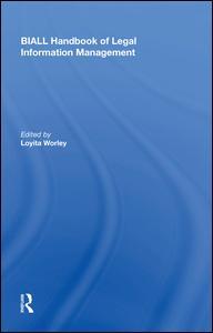 Couverture de l’ouvrage BIALL Handbook of Legal Information Management