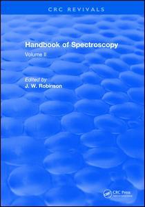 Couverture de l’ouvrage Handbook of Spectroscopy