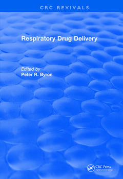 Couverture de l’ouvrage Revival: Respiratory Drug Delivery (1989)