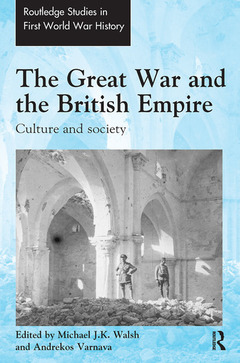Couverture de l’ouvrage The Great War and the British Empire