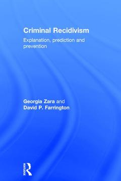 Cover of the book Criminal Recidivism