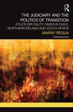 Couverture de l’ouvrage The Judiciary and the Politics of Transition