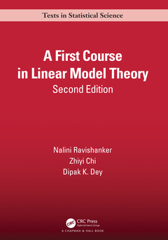 Couverture de l’ouvrage A First Course in Linear Model Theory