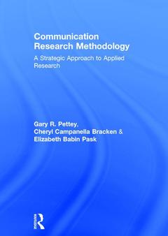 Couverture de l’ouvrage Communication Research Methodology