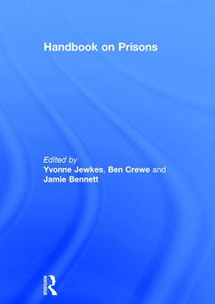 Couverture de l’ouvrage Handbook on Prisons