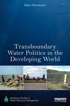 Couverture de l’ouvrage Transboundary Water Politics in the Developing World