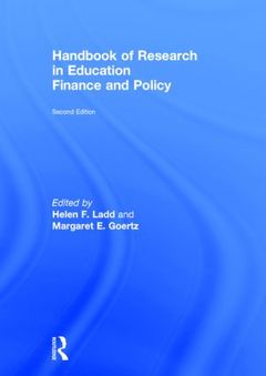 Cover of the book Handbook of Research in Education Finance and Policy