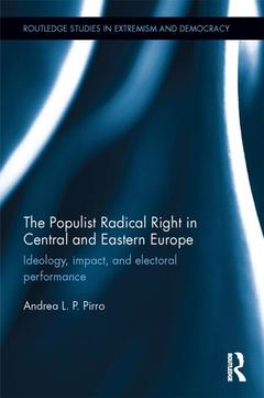 Couverture de l’ouvrage The Populist Radical Right in Central and Eastern Europe