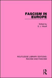 Couverture de l’ouvrage Fascism in Europe