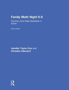 Couverture de l’ouvrage Family Math Night 6-8