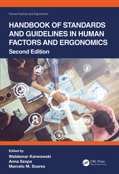 Couverture de l’ouvrage Handbook of Standards and Guidelines in Human Factors and Ergonomics