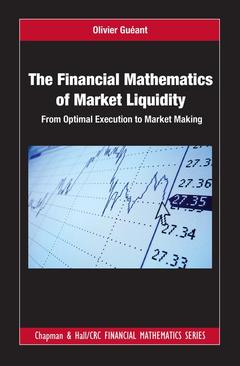 Couverture de l’ouvrage The Financial Mathematics of Market Liquidity