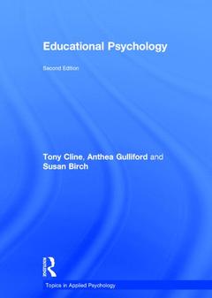 Couverture de l’ouvrage Educational Psychology
