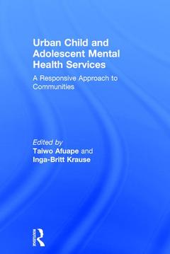 Couverture de l’ouvrage Urban Child and Adolescent Mental Health Services