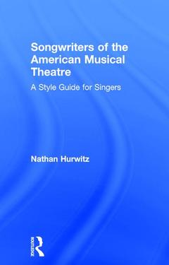 Couverture de l’ouvrage Songwriters of the American Musical Theatre