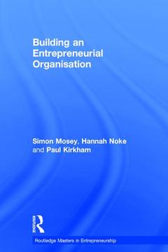 Couverture de l’ouvrage Building an Entrepreneurial Organisation