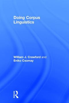 Couverture de l’ouvrage Doing Corpus Linguistics