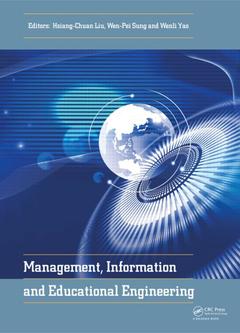 Cover of the book Management, Information and Educational Engineering