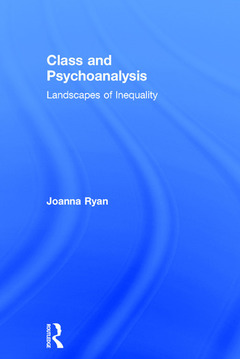 Couverture de l’ouvrage Class and Psychoanalysis