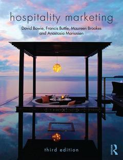 Couverture de l’ouvrage Hospitality Marketing