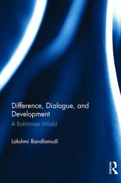 Couverture de l’ouvrage Difference, Dialogue, and Development