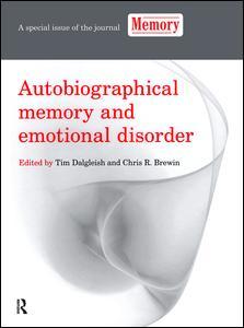 Couverture de l’ouvrage Autobiographical Memory and Emotional Disorder