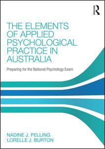 Couverture de l’ouvrage The Elements of Applied Psychological Practice in Australia