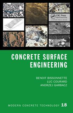 Couverture de l’ouvrage Concrete Surface Engineering