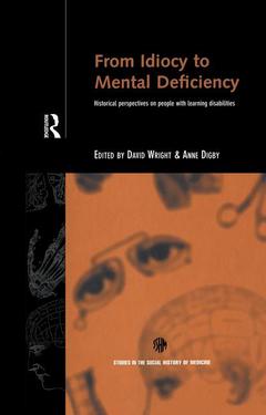 Couverture de l’ouvrage From Idiocy to Mental Deficiency