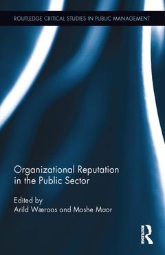 Couverture de l’ouvrage Organizational Reputation in the Public Sector