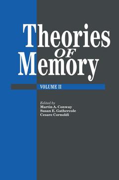 Couverture de l’ouvrage Theories Of Memory II