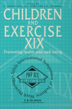 Cover of the book Children and Exercise XIX