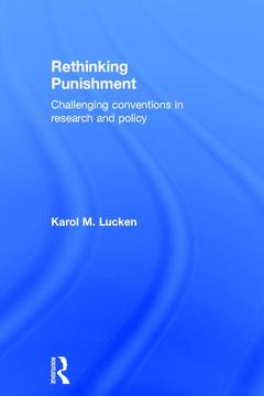 Couverture de l’ouvrage Rethinking Punishment