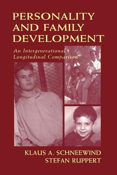 Couverture de l’ouvrage Personality and Family Development