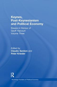 Couverture de l’ouvrage Keynes, Post-Keynesianism and Political Economy