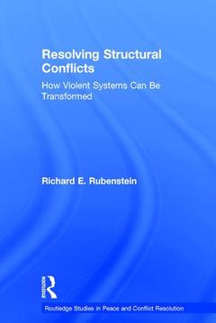 Couverture de l’ouvrage Resolving Structural Conflicts