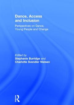 Couverture de l’ouvrage Dance, Access and Inclusion