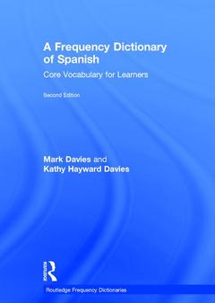 Cover of the book A Frequency Dictionary of Spanish