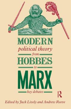 Couverture de l’ouvrage Modern Political Theory from Hobbes to Marx